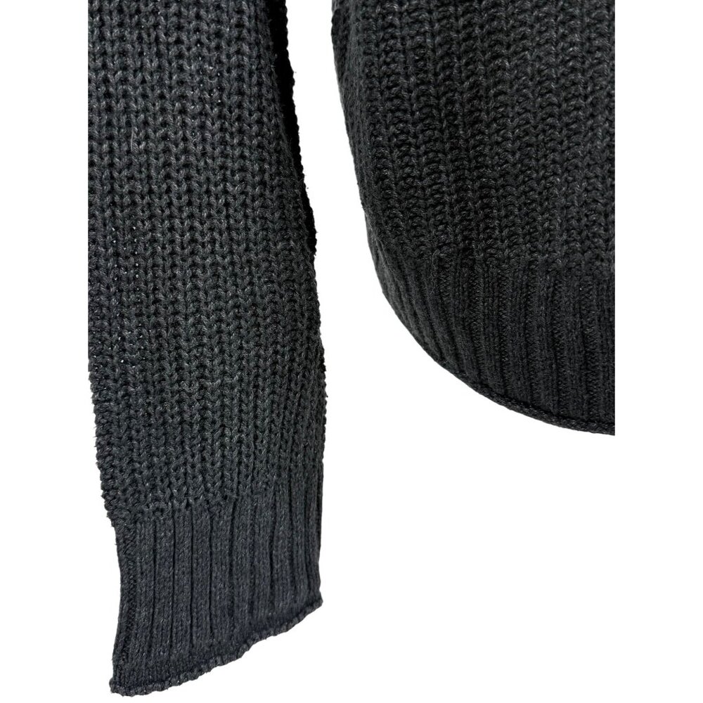AE Cozy Relaxed Fit Striped Knit Sweater | Retro 90s Casual Soft Grunge Preppy - Picture 10 of 16